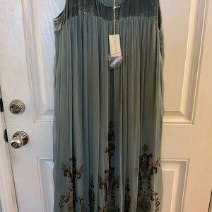 Heavily beaded dress